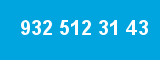 932 512 31 43 932 512 31 43